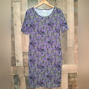 Lularoe Maleficent Dress Disney Size Large Womens